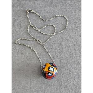 Large Murano Bead Necklace